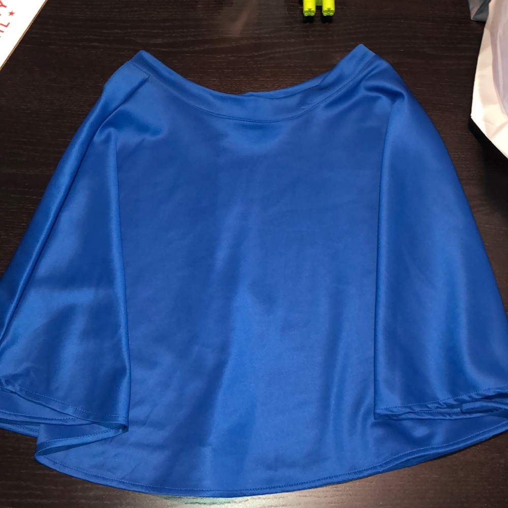 Royal Blue Skater style skirt